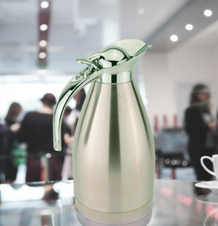 Quality Stainless Steel Advanced Vacuum Flask Jug for Hot or Cold Drinks