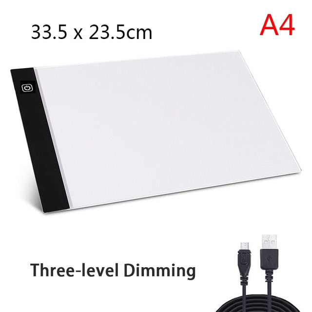 Ultra Thin LED Drawing Digital Graphics Art Pad