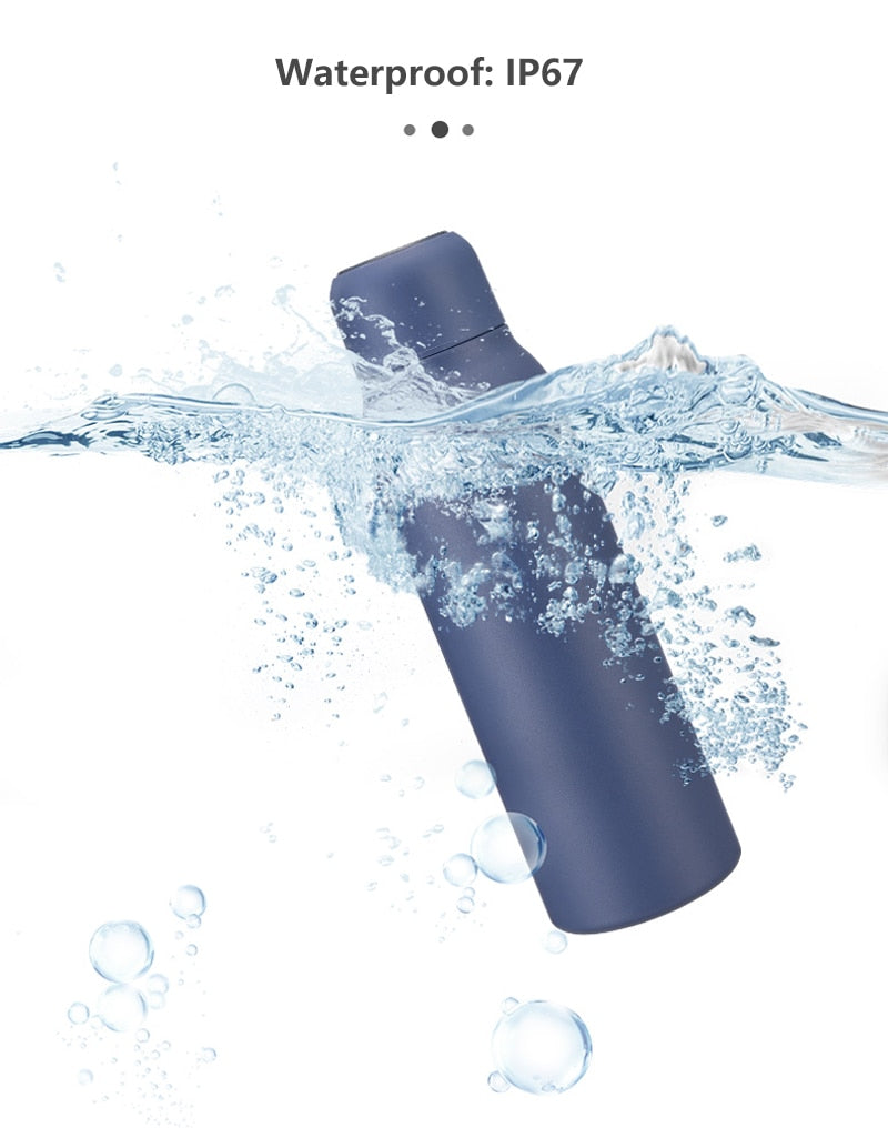 Water / Drink Purifying UV Vacuum Bottle Digital Temp Display