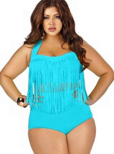Curvy Plus Size Bikini Set