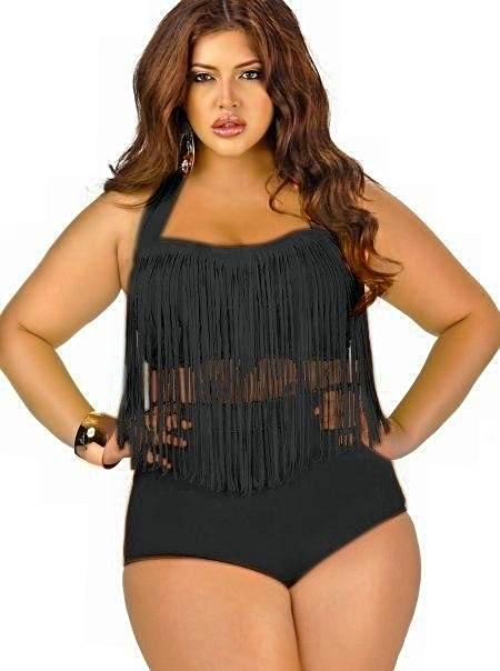 Curvy Plus Size Bikini Set