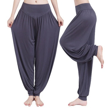 Flexible Wide-Leg Yoga Pants