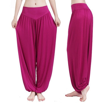 Flexible Wide-Leg Yoga Pants