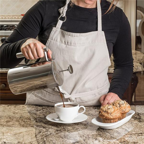 High Quality Double Wall Stainless Steel Cafetiere