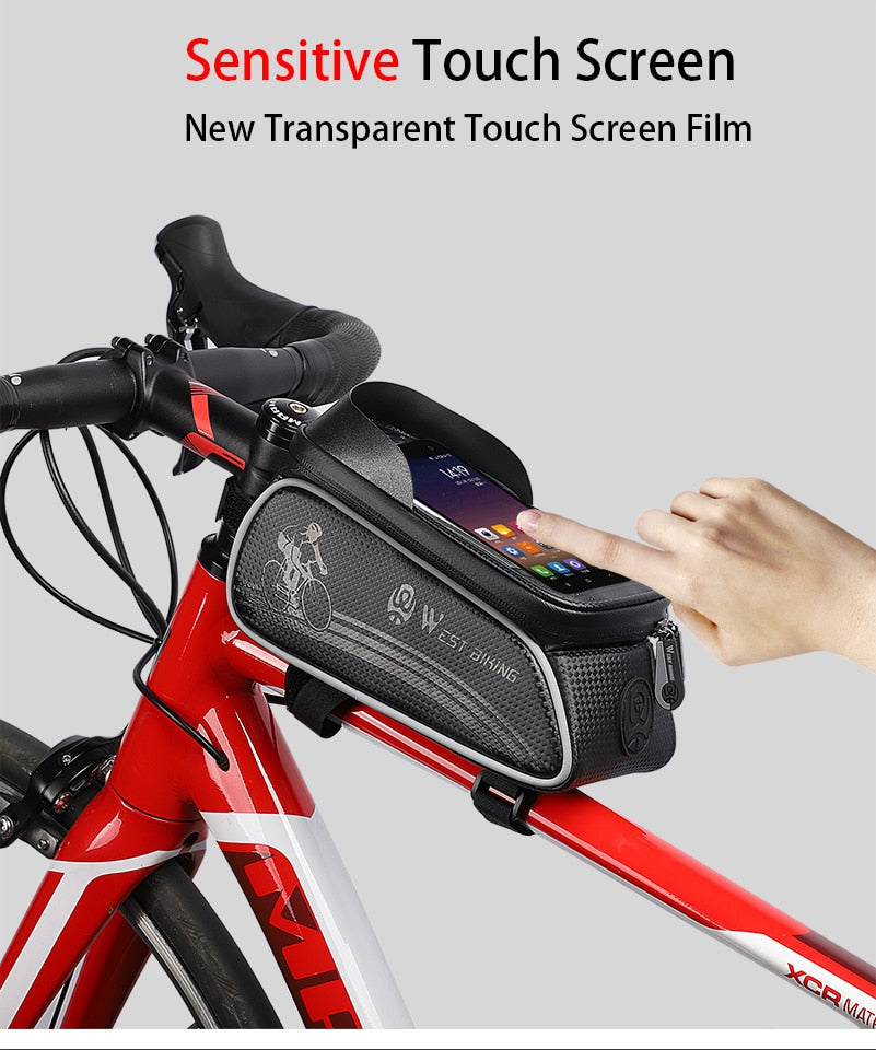Spacious Mobile Touch Screen Bicycle Phone Storage Case