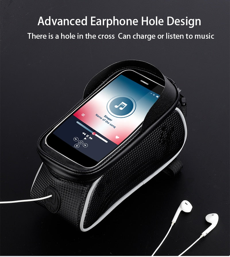 Spacious Mobile Touch Screen Bicycle Phone Storage Case