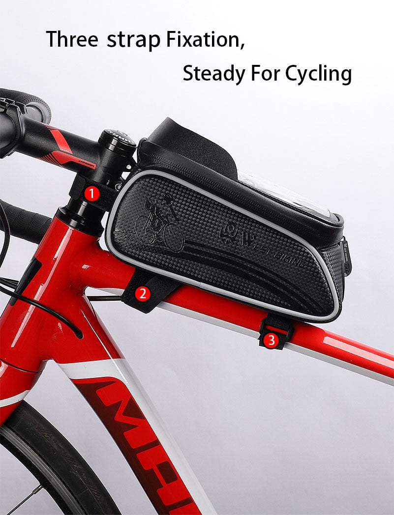 Spacious Mobile Touch Screen Bicycle Phone Storage Case