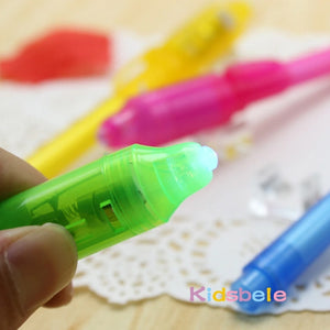 Big Size Illuminated Light Drawing Board & Light Pen for Kids