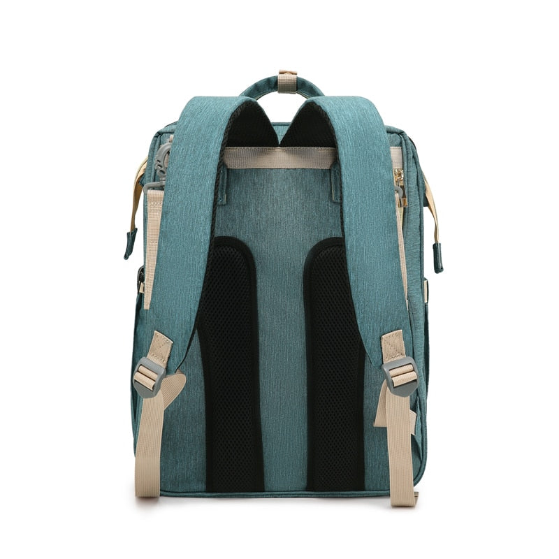 Multifunctional Baby Kit Stroller Bag & Folding Bed with USB Charging Port