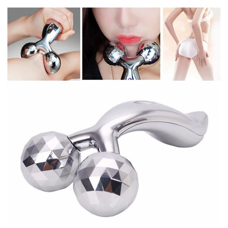 Body or Face Massage Roller with 3D Action